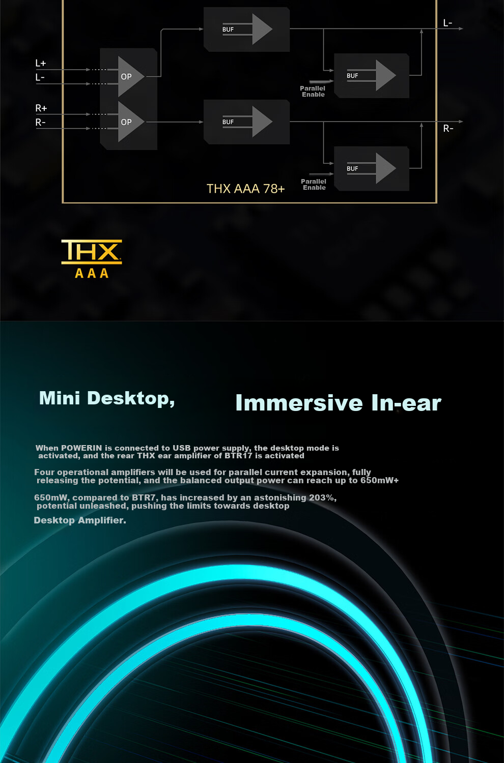 FiiO BTR17 Portable Wireless Bluetooth Earphone Car Phone HiFi Audio Receiver Amplifier with Bluetooth 5.4, Black Decoder 9