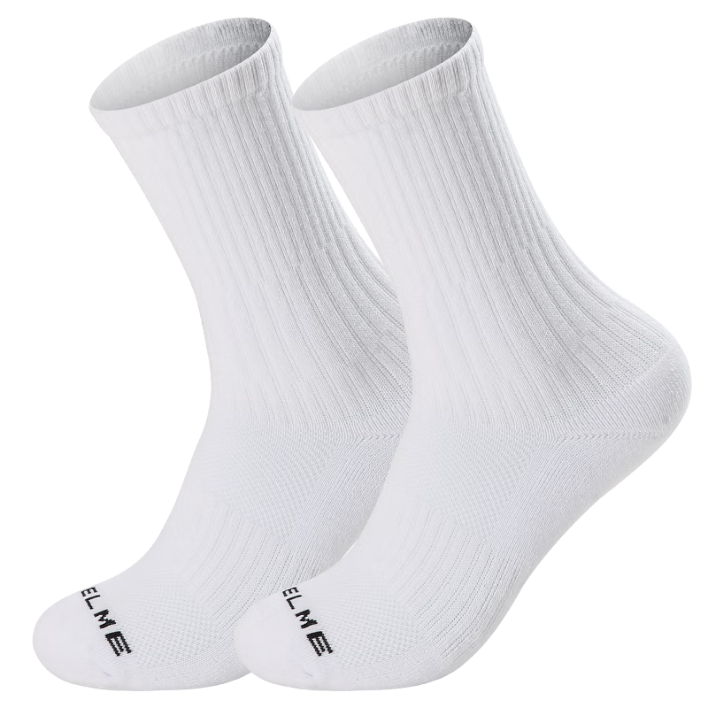 KELME Sports Socks [6 Pairs] Long Socks Spring Summer Basketball Badminton Running Sweat-Absorbing Odor-Resistant Casual Socks