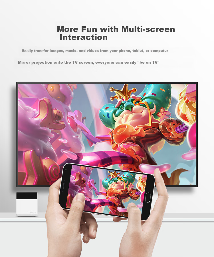 Dangbei TV Box H5, 64GB Smart TV Network Set-Top Box, 8K Decoding, HDR10+, Dual-Band WiFi, Android 12, AI Smart Voice Control, No Startup Ads 17