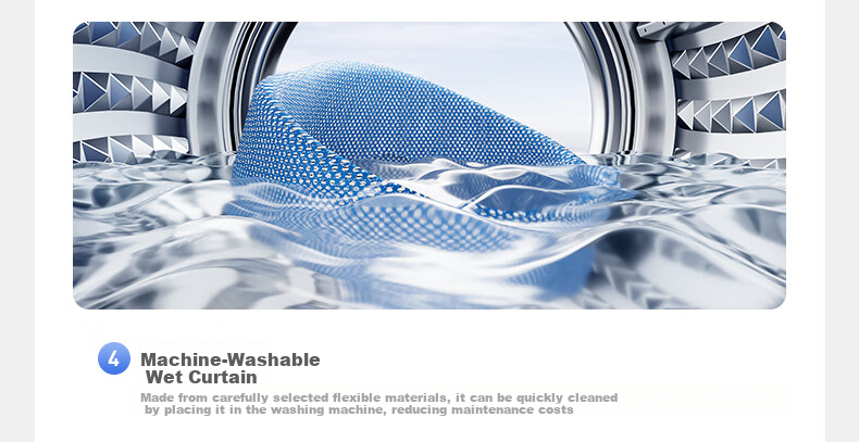 Midea [Xiaolanjing PRO] Price Protection, 618 Non-Water Evaporating Air Humidifier, for Pregnant Women And Infants, Floor-Standing, Bedroom Use, Quiet, Antibacterial, Gift, SZK-1Y80pro HarmonyOS Smart Connectio 5