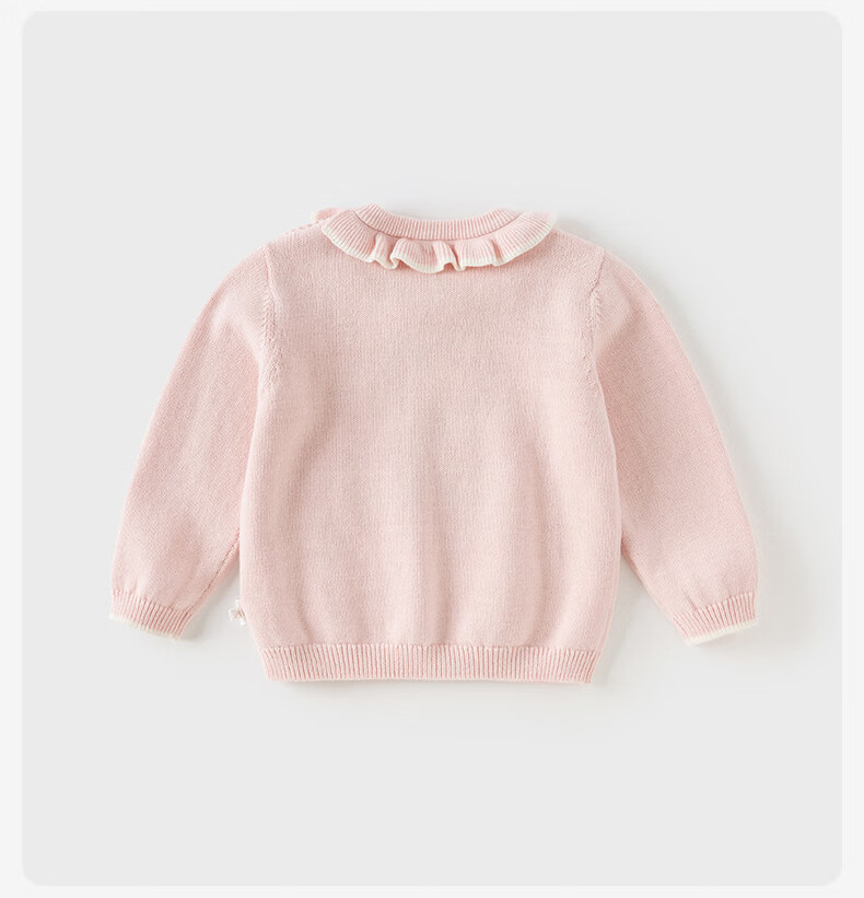 DAVE & BELLA Kuromi Collaboration Girls' Sweater Kids Knit Pullover Top for Older Children 6