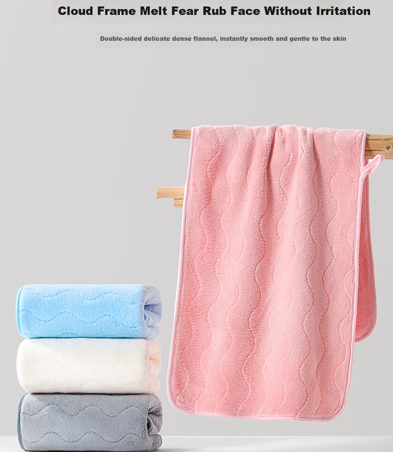 Grace Towels, Class A Face Towels, Bath And Face Absorbent Towels, Pack of 4, Sports 3