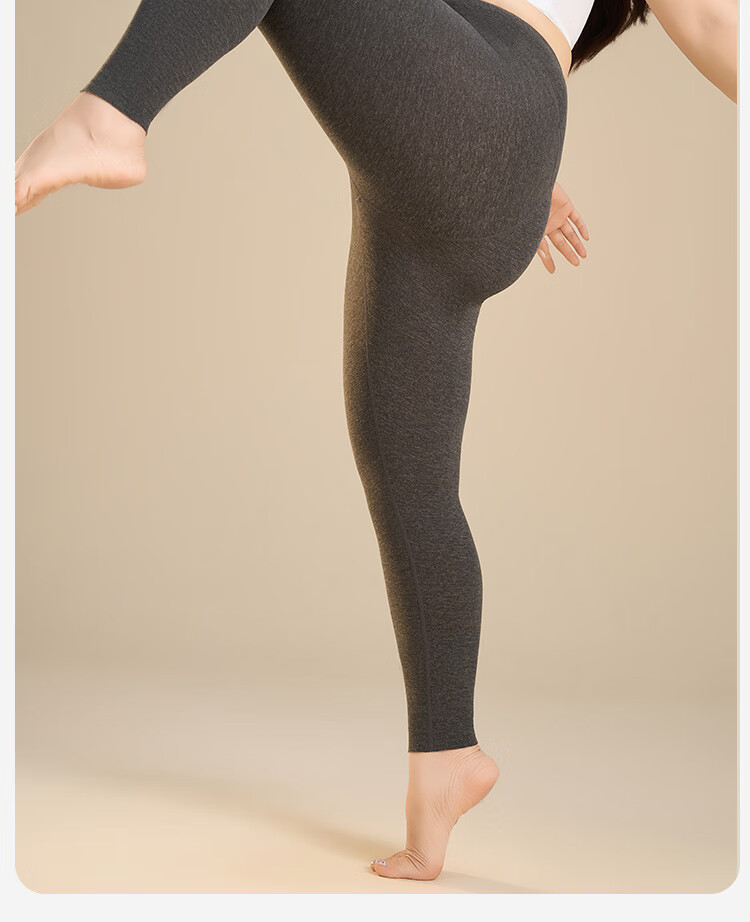 GRACEWELL Plus Size Women's Thermal Leggings Autumn Pants Wool Silk Loose Winter Bottoms for Up to 200 Jin 16