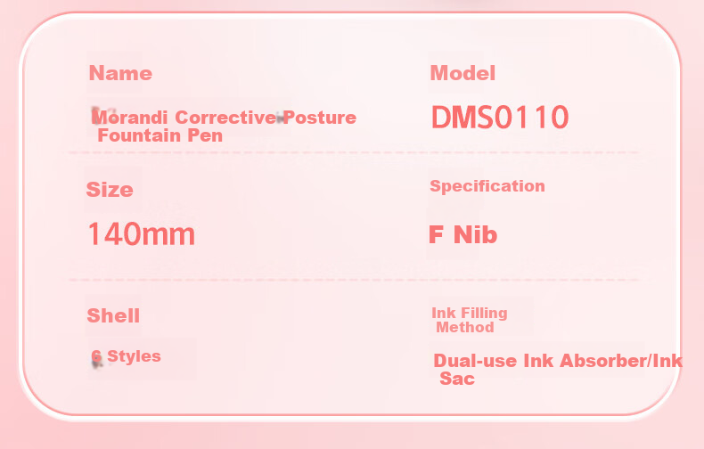 AIHAO Dual-Use Student Fountain Pen, Morandi Color, F Nib, Replaceable Ink Cartridge, Student Calligraphy Pen, Turquoise Green, DMS110 13