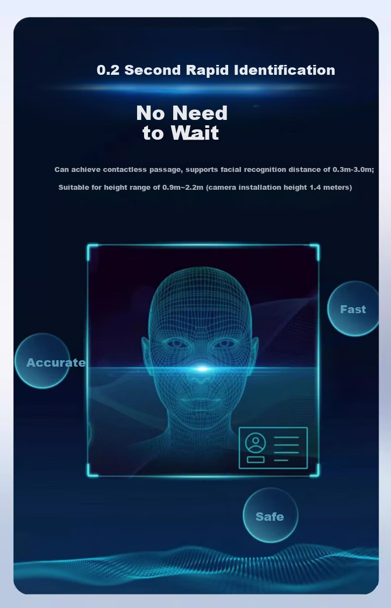 Dahua Facial Recognition Access Control All-In Machine, Enterprise WeChat Co-Branded Time Clock, 7-Inch Touchscreen, Company Face And Card Attendance Machine, Outdoor Waterproof Turnstile K72-W 6