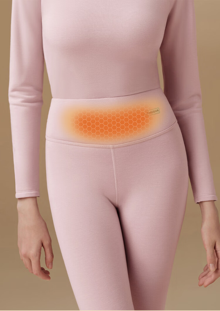 Langsha Women's Thermal Pants Winter Fleece Lined Thickened High Waist Double Layer Tummy Control Lambswool Seamless Cotton Leggings 6
