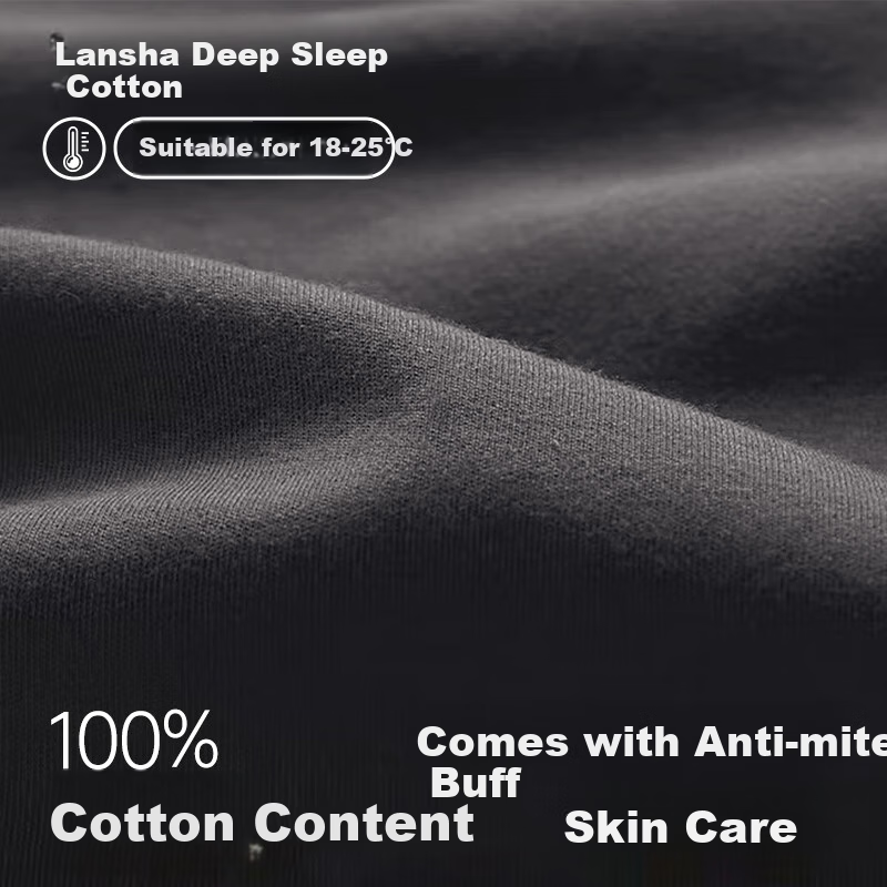 Мужская пижама LangSha, комплект из 100% хлопка, удобная, мягкая, дышащая, весна-осень, длинный рукав, свободный крой, больших размеров, подходит для ношения на улице, мужская одежда для отдыха