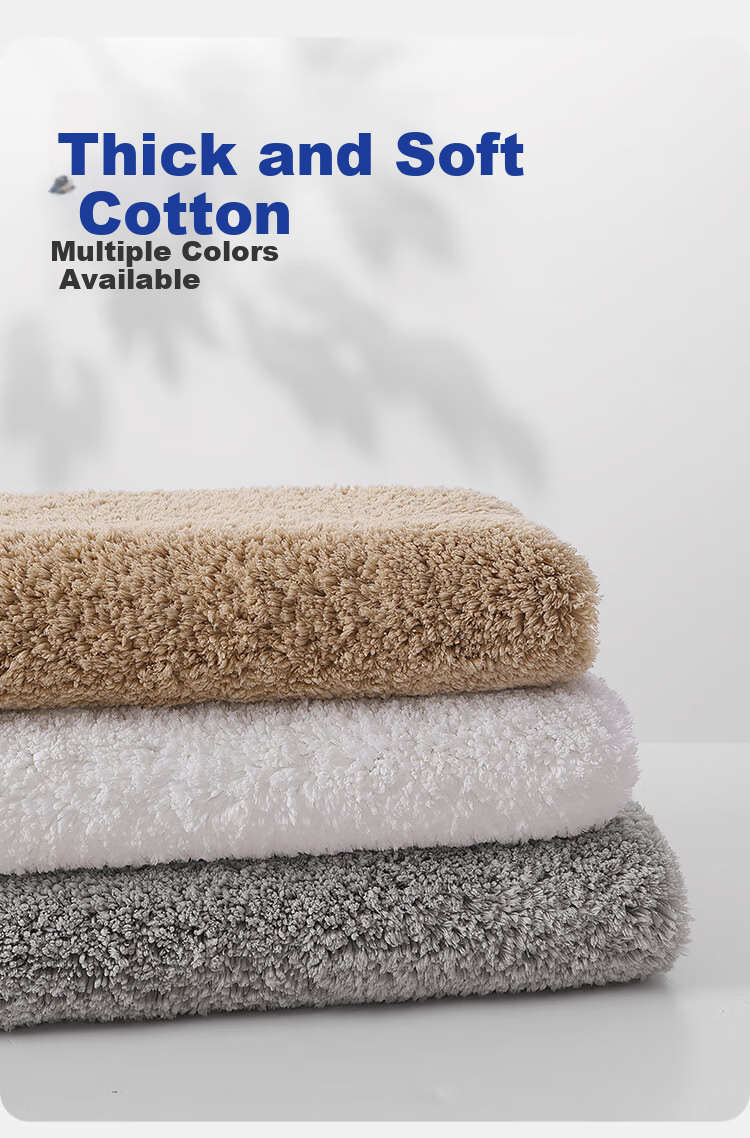 Dajiang Bathroom Mat, Absorbent Non-Slip Floor Mat for Toilet Entrance, Bathroom Foot Pad, 40x60cm 13
