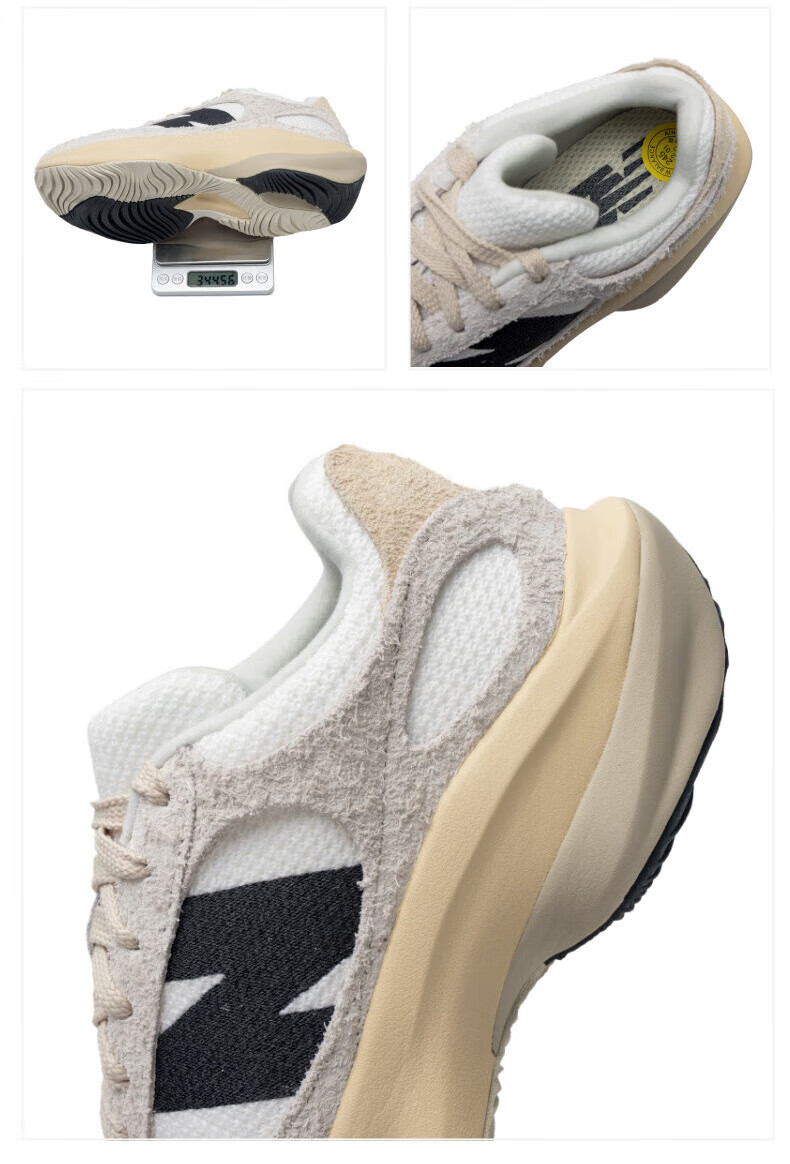 NEW BALANCE Unisex WRPD Runner Eggshell Thick Sole Retro Dad Sneakers Sports Casual Shoes UWRPDCST Size 37 4