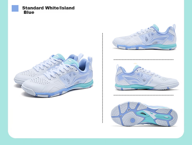 Li-Ning Table Tennis Shoes, Same Model As The Competition's Eagle Eye 2.0 PRO, Unisex, Wear-Resistant, Non-Slip, Professional Sports Shoes 12