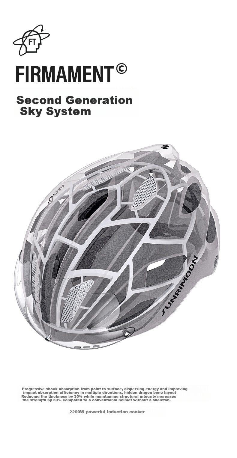 Sunrimoon S79 Road Bike Magnetic Cycling Glasses Helmet Unisex Safety Helmet Nebula Purple 3DM [Sky Dome Technology] 8