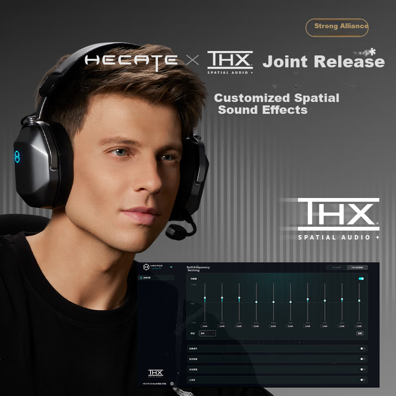 EDIFIER HECATE G5 MAX Wireless Edition, 2.4G Wired Bluetooth Quad-Mode THX Sound Headphones, Gaming E-Sports Computer Dedicated, Delta FPS PUBG White