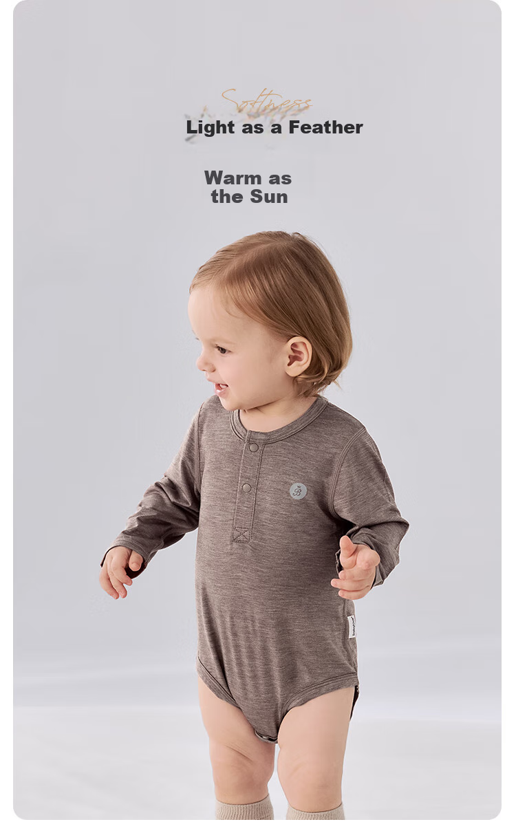 Babylove Infant Bodysuit, Spring And Autumn Undershirt, Unisex Baby Triangle Romper, Lightweight And Warm Sleepwear, Loungewear 2