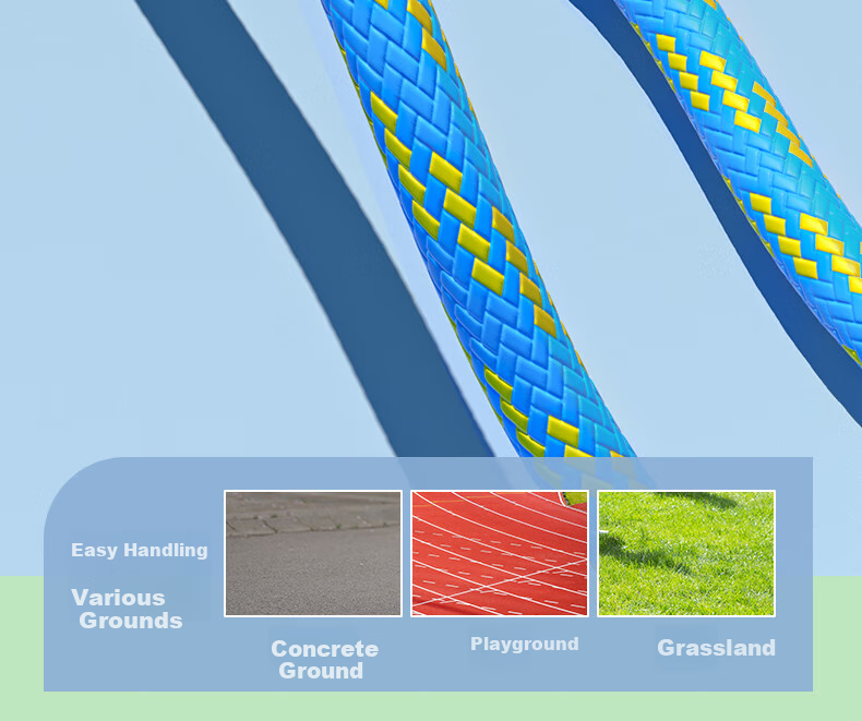 Oufanda Jump Rope for Children, Primary And Secondary School Students, Kindergarten Exam Speed Training Exercise, Sports Sand-Specific Non-Tangling Cotton Rope 12