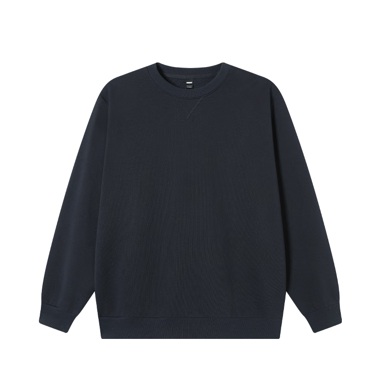 JD Original Pure Cotton Sweatshirt for Men, New Spring And Autumn Jacket, Men's Clothing, Base Layer T-Shirt, Black, Size M