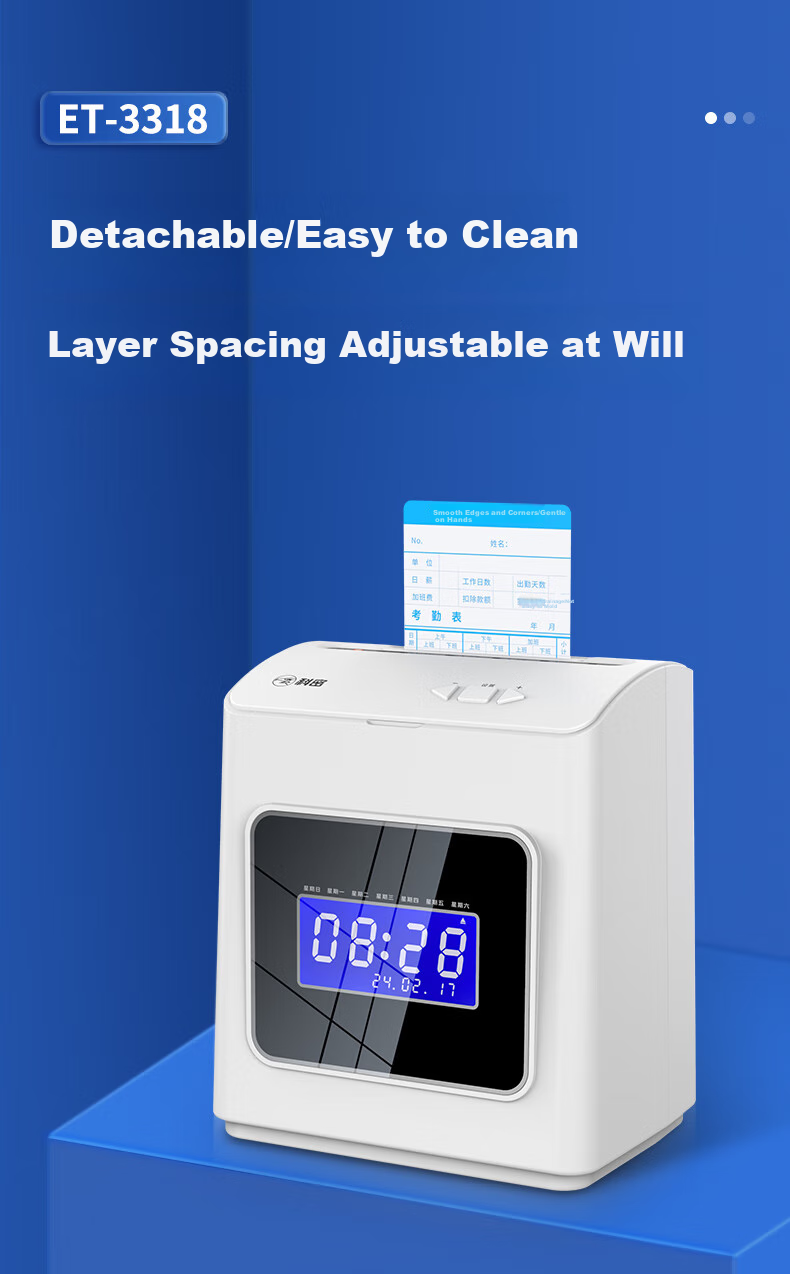 Kemi (Comet) Dual-Color Ribbon, Time Clock Paper Card Attendance Machine Ribbo 3