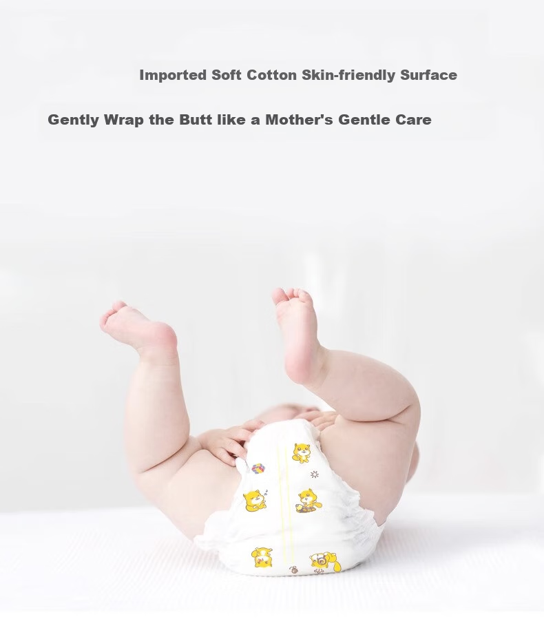 Longmaoboshi Surprise Night Pull-Up Diapers, 5XL, 32 Pieces [40-45 Lbs], Ultra-Thin, Dry, Full Coverage, Baby Diapers 7