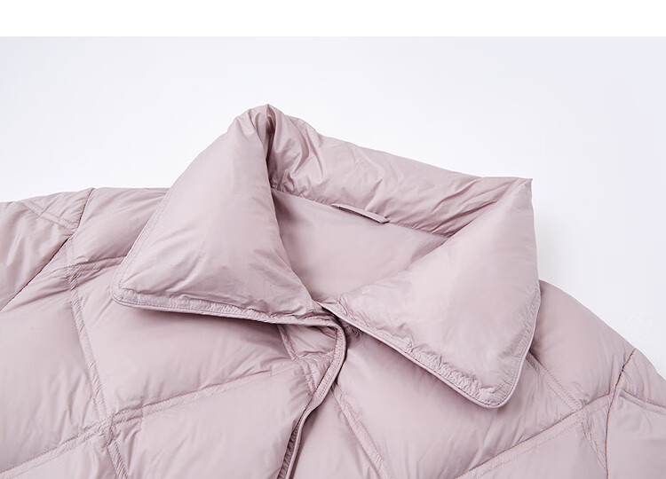 Demana [15D Puff Cloud] Winter Reversible Collar Quilted Magnetic Button Warm Women's Down Jacket 4