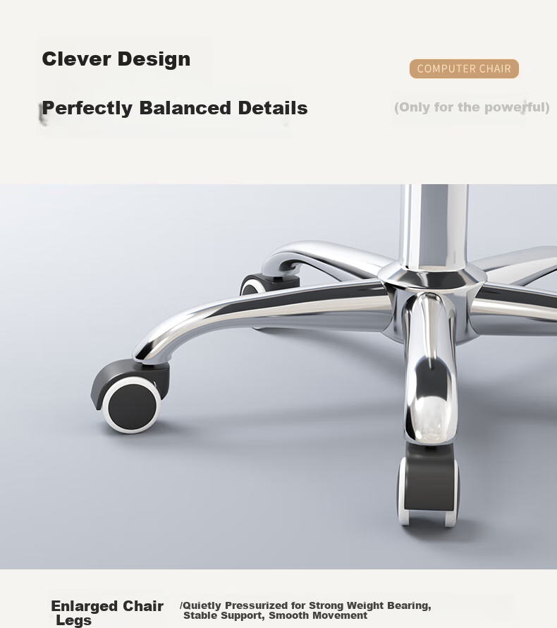 Chibailun Computer Chair, Home Gaming Chair, Sofa Chair, Ergonomic Chair, Bedroom Study Chair with Backrest, Adjustable Height Study Chair 15