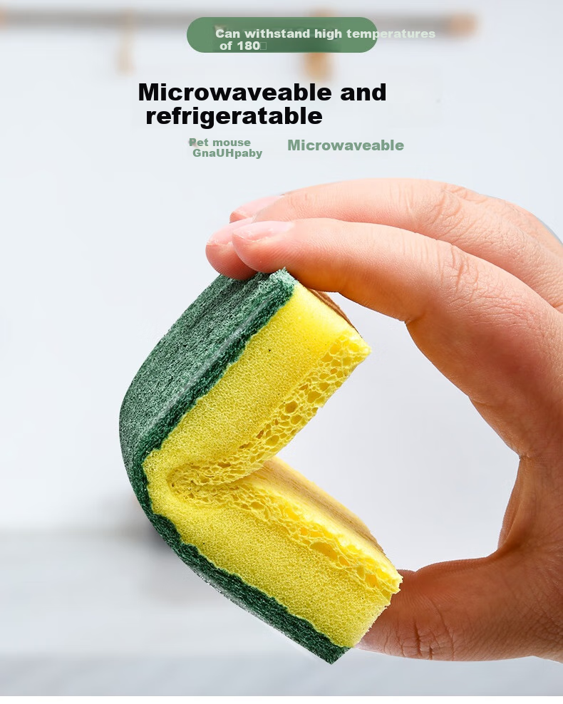 Sulida Kitchen Cleaning Cloths 5-Pack Non-Greasy Easy-Clean Dish Towels Absorbent Hand Towels Household Table Cleaning Rags 5