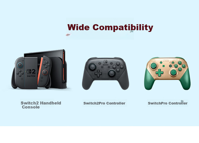 Xindeli Suitable for Nintendo Switch 2 Joy-Con, NS2 Controller Mushroom Head Protective Cover, NS Pro Button Anti-Slip Cap, JoyCon 2 Modification Repair, Second-Generation Hong Kong Version Game Console Accessory 12
