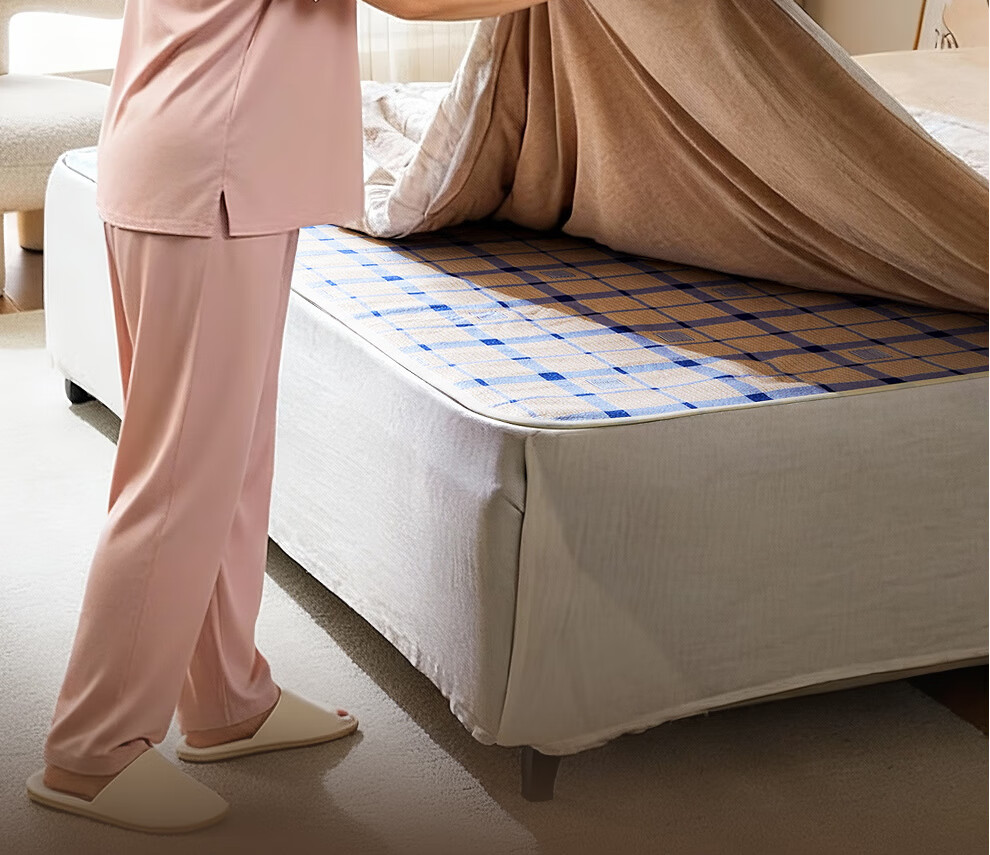 Rainbow High-Temperature Power-Off Warm Dream Single-Person Electric Blanket with Four-Level Control 1.5*0.7m 13