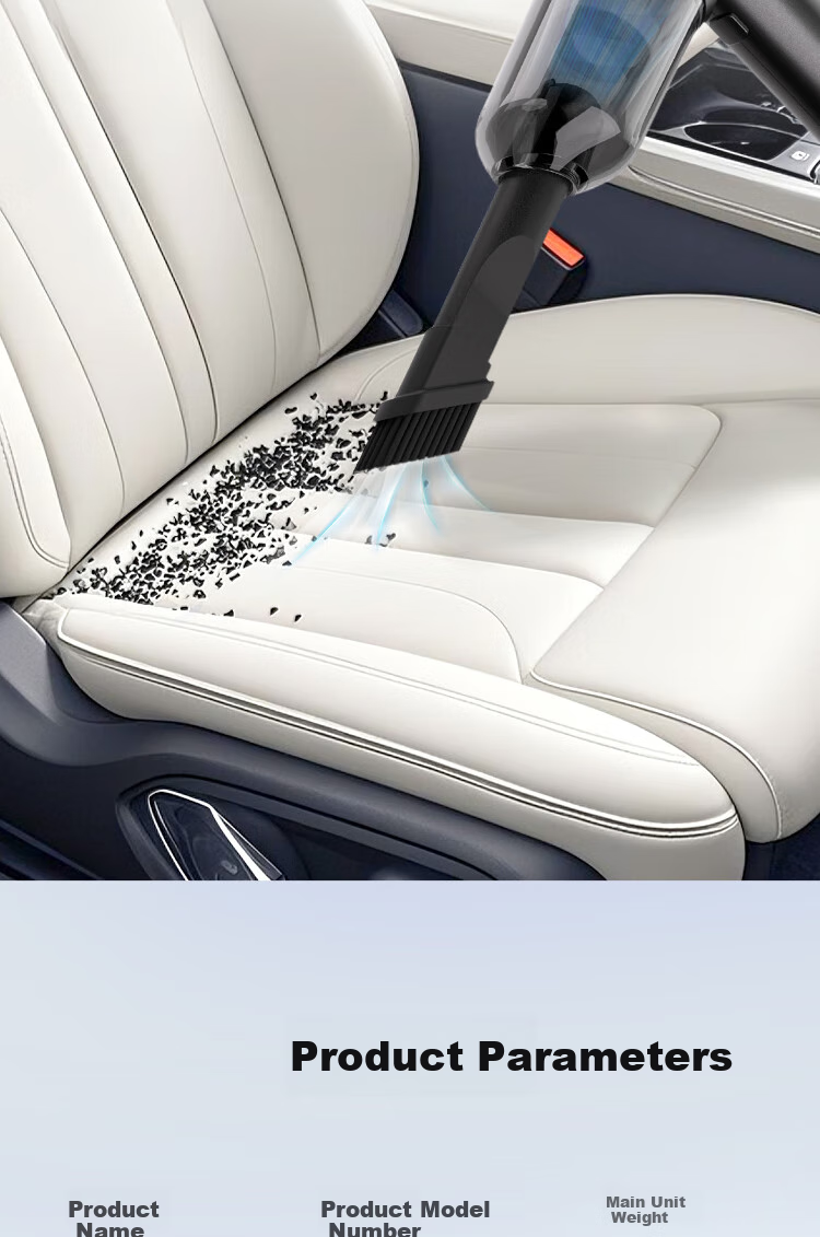 Deli Cordless Car Vacuum Cleaner, 5500pa Powerful Suction, 3C Certified, Long Battery Life, Low Noise, Compact Portable Vacuum Cleaner for Car And Home Use 14