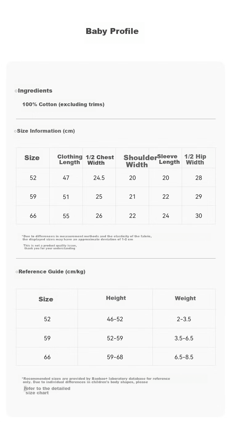 Babylove [China Organic Natural Hypoallergenic Clothing] Newborn Onesie for Spring And Autumn, Infant Romper, Baby Bodysuit 7