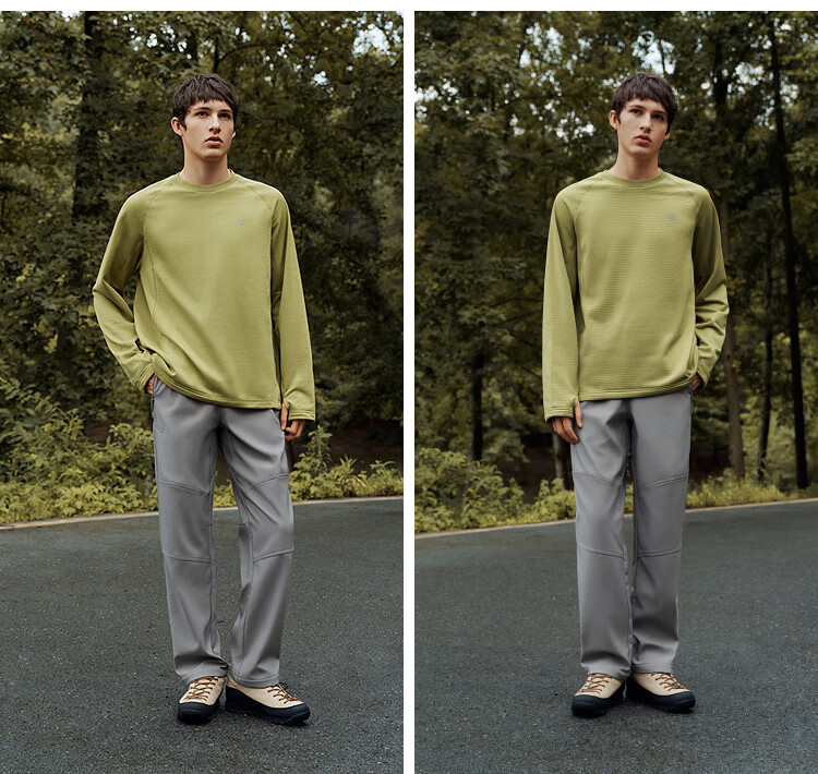 Semir Casual Pants for Men, Fleece-Lined Triple-Protection Outdoor Trousers, Winter Straight-Leg Pants with Elastic Waist, Versatile Style 109725127102 16