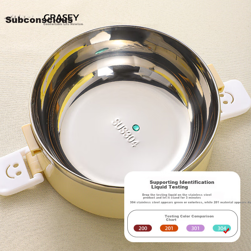 Guangyi 304 Stainless Steel, Four-Layer Insulated Lunch Box, Multi-Layer Combinable Macaron Bento Box GY7931