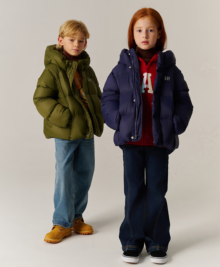 GAP Kids 2025 Autumn Infrared Heating Water-Repellent Down Jacket 844365 1