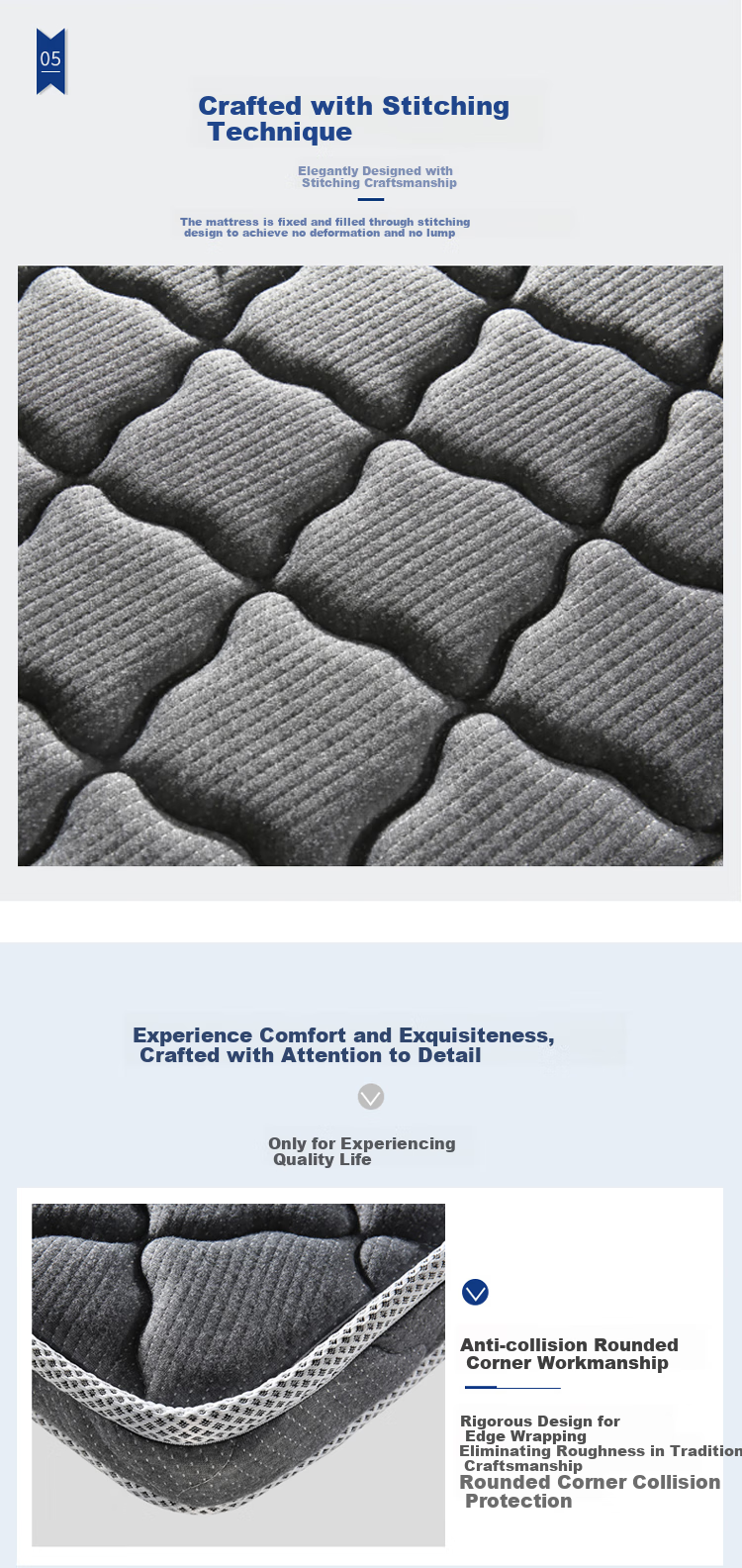 Pengyoujiasi Mattress, Folding Mattress, Coconut Palm Mattress, Bamboo Carbon Fiber Fabric, 90*190CM, PY-T09 6