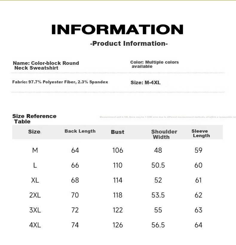Warrior Sweatshirt for Men, Spring And Autumn Season, Color Block Round Neck Long Sleeve T-Shirt, Comfortable Retro Base Layer Pullover for Men, 1078 3