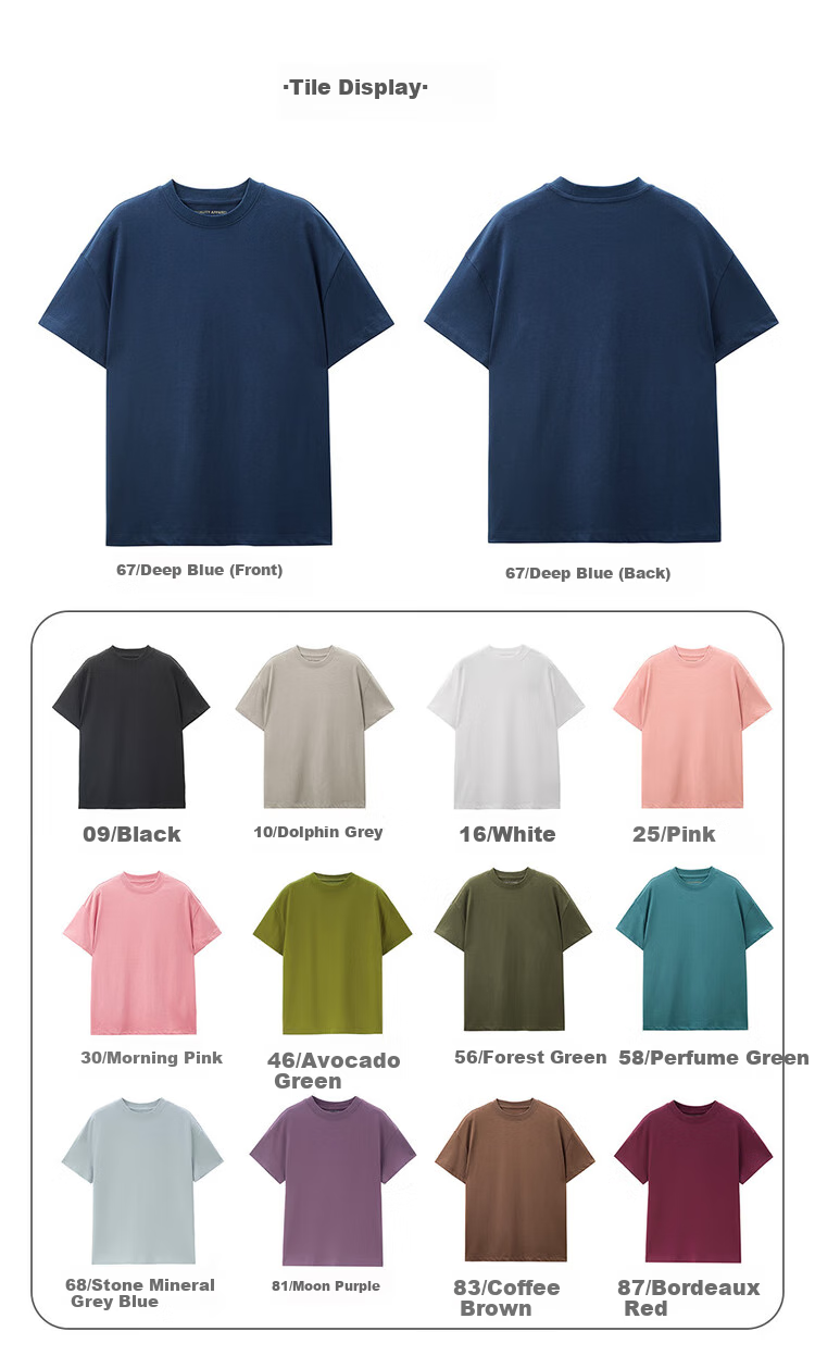 Giordano Women's T-Shirt, Pure Cotton, Skin-Friendly, Elegant Blouse, Comfortable Loose-Fitting Turtleneck Top, Short Sleeve, 05322396 20