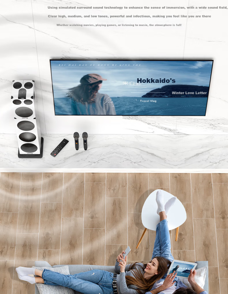 THINKYA 3D-380 Home Theater Surround Sound System with Subwoofer 11