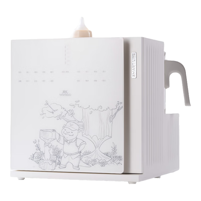 YEEHOO (YEEHOO) [Mirei Collaboration Edition] All-in-One 3-in-1 Feeding Station Baby Sterilizer, Bottle Warmer, Milk Frother with Drying Function