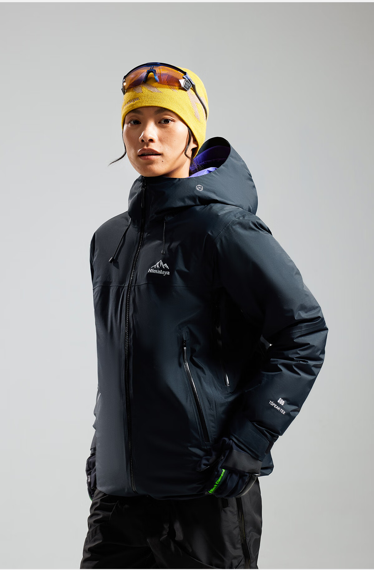 Himalaya Goose Down Jacket Yala Hard Shell Snow Mountain Climbing Professional Outdoor Cold-Resistant Water-Repellent Down Coat Unisex 20