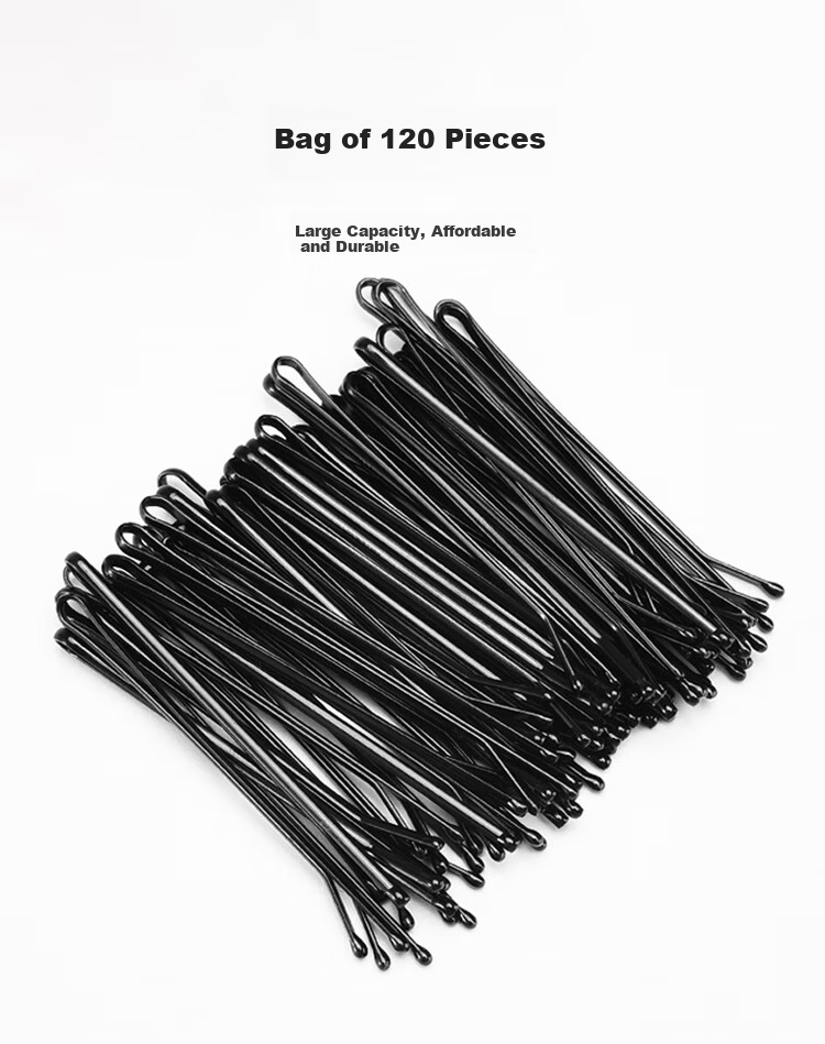 Meifuyu Black Hair Clips (15 Pieces), Straight Barrettes, Side Bangs Clips for Back of Head, MF0620 7