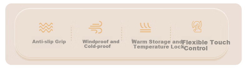 CAMEL Running Gloves for Women, Outdoor Sports Touchscreen Gloves for Men, Non-Slip Thin Fleece-Lined Warm Gloves 1T32264472 Carbon Gray L 2
