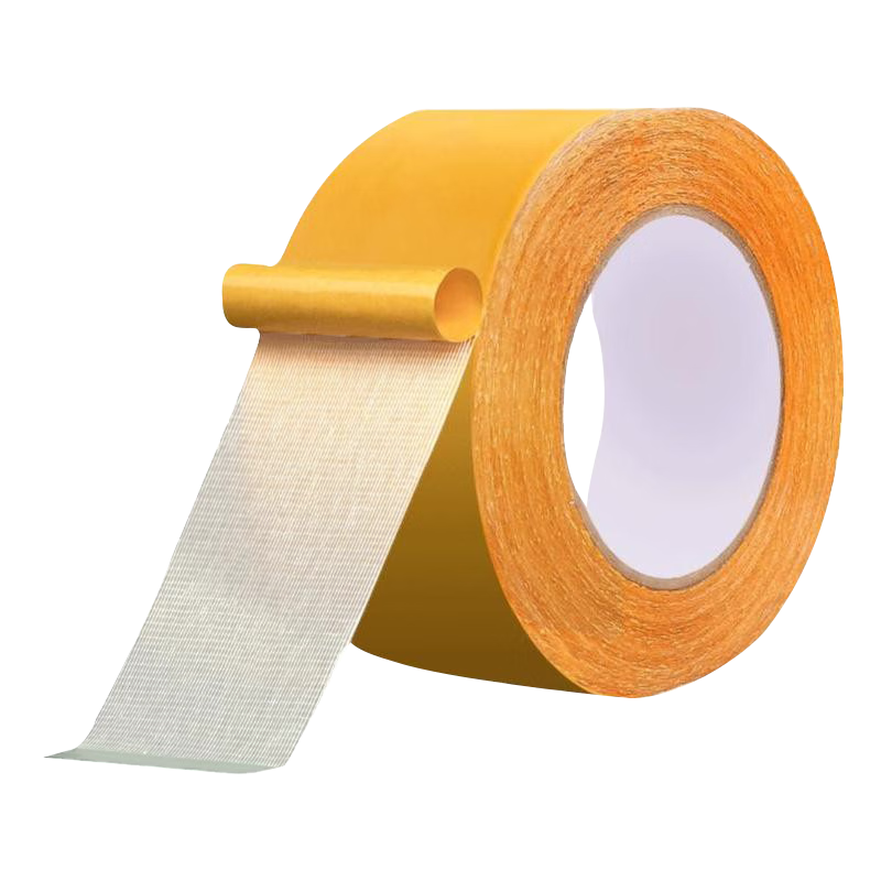 Licao Double-Sided Tape, Strong Adhesive, Traceless, Thickened Base Tape, for Couplets, Walls, Carpets, Invisible Fixing, Wedding Decorations, 50mm*20m*320μm, 1 Roll