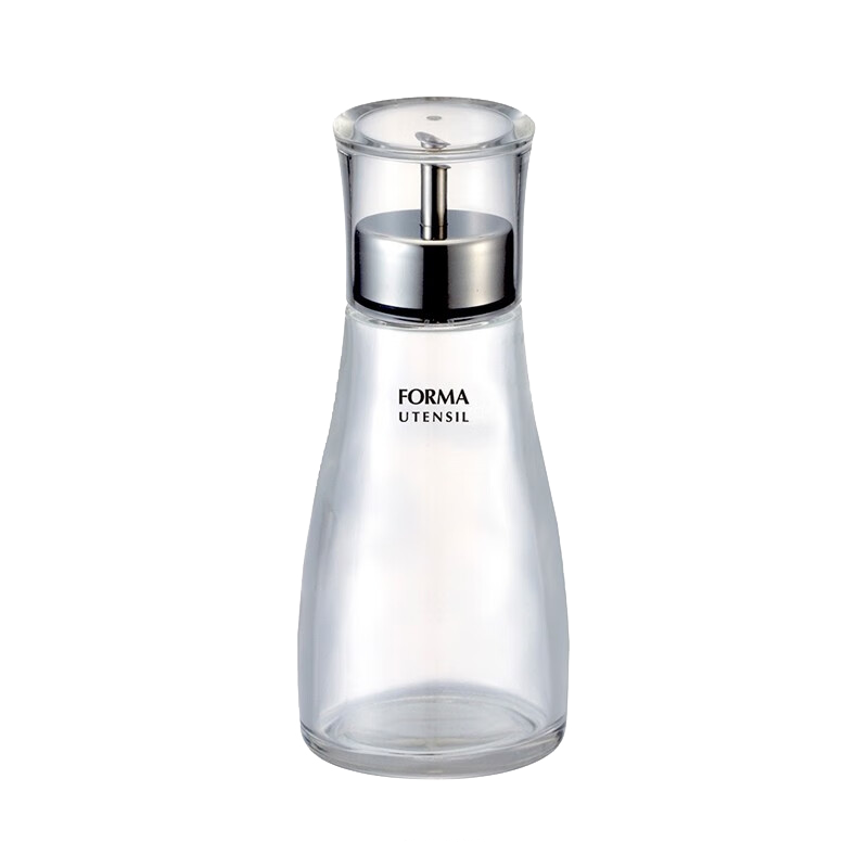 ASVEL Glass Oil Bottle, Kitchen Oil Bottle for Soy Sauce And Vinegar Seasoning, Condiment Bottle, Food-Grade with Lid Cover, 160ml