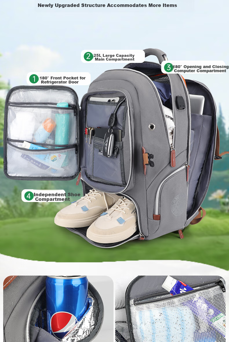 SWICKY Travel Backpack, Short-Trip Business Trip And Tourism Bag, 2026 New Model, Large Capacity Laptop Bag And Schoolbag, Unisex Style for Men And Wome 5