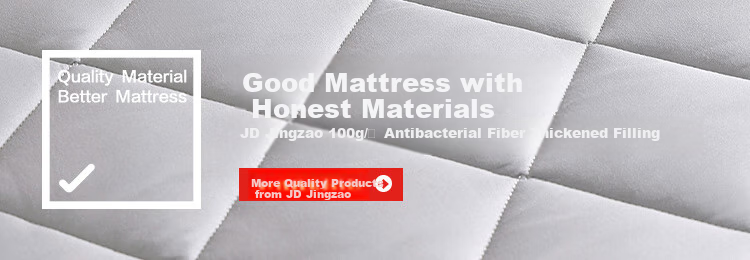 JD Original Mattress Protector, Student Dormitory Special Antibacterial Mattress Pad, National Standard Class A, 5-Layer Thickened, 0.9m Bed, Gray 1