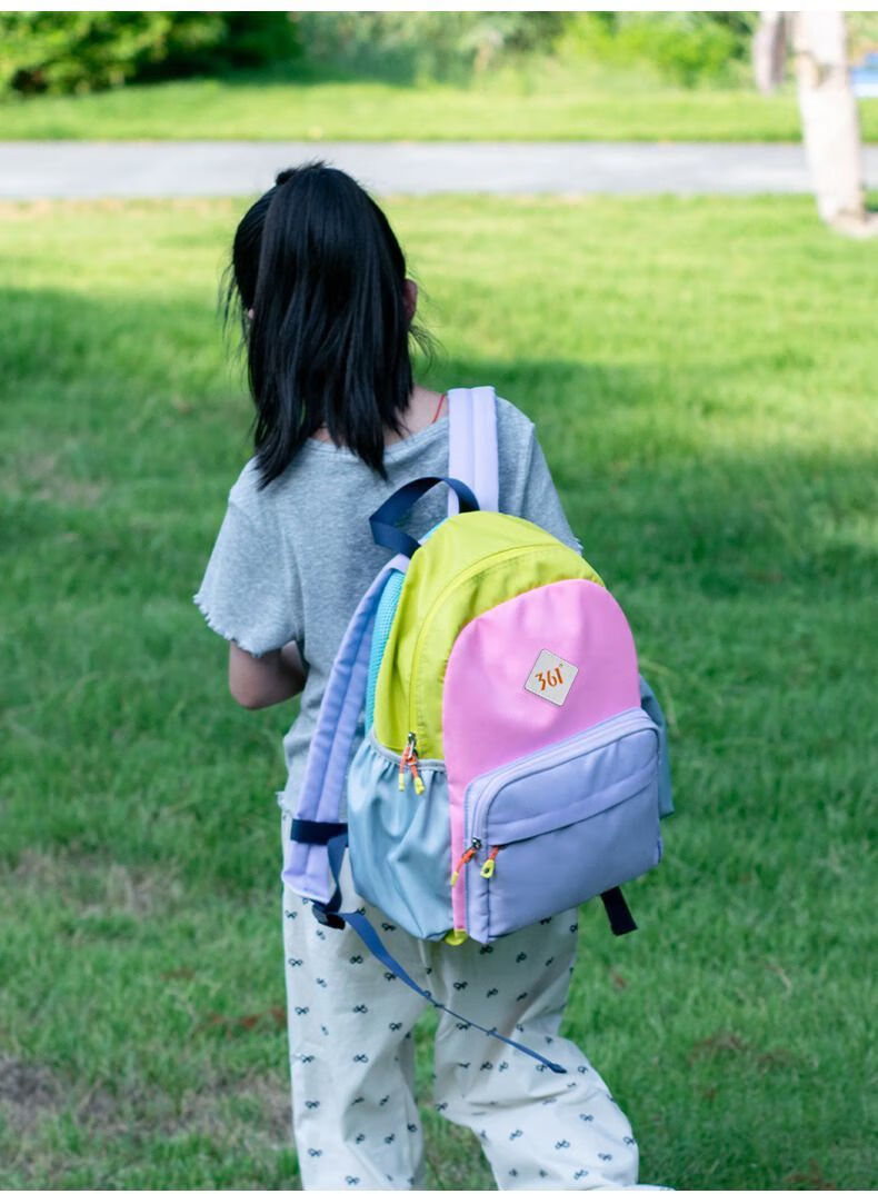 361° Girls' Primary School Backpack Lightweight Ergonomic Waterproof Outdoor Travel Shoulder Bag for Boys 4