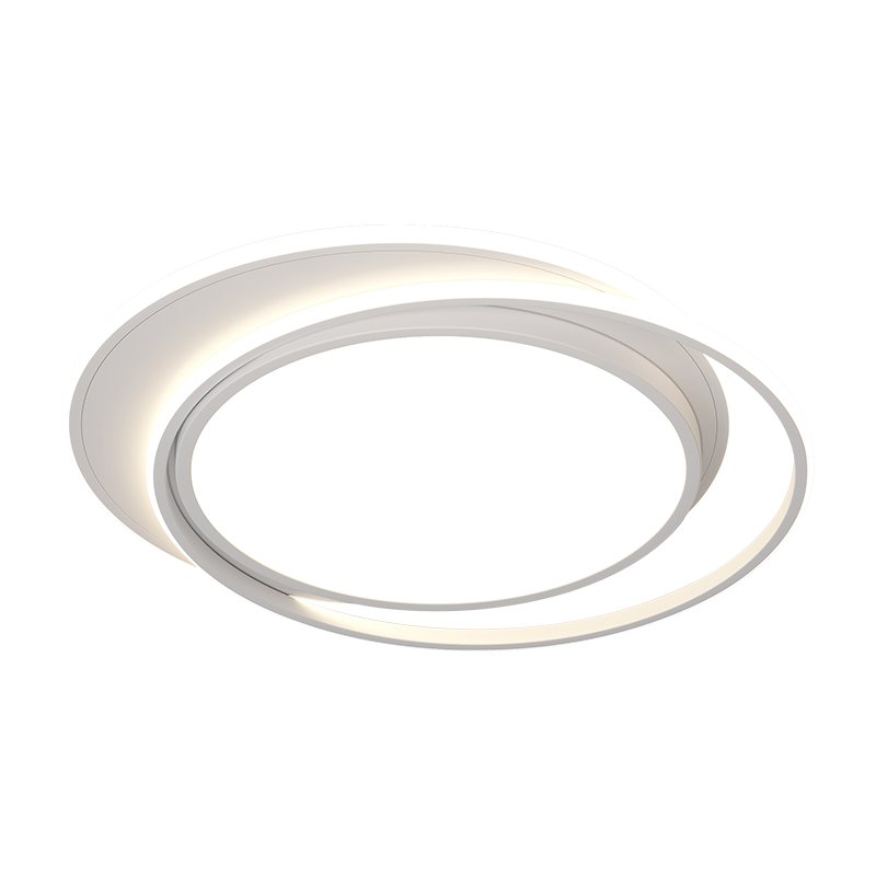 Kuka LED Ceiling Light Nordic Eye Protection Cree Source Smart Lamp 50cm Round for Living Room Bedroom [Installation Included]