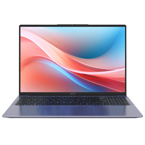 Acer Aspire Go 16-Inch Core High-Performance Thin And Light Laptop for Office Work And College Students (Core C7-240H, 16GB RAM, 1TB Storage, 2.5K Display) Gray