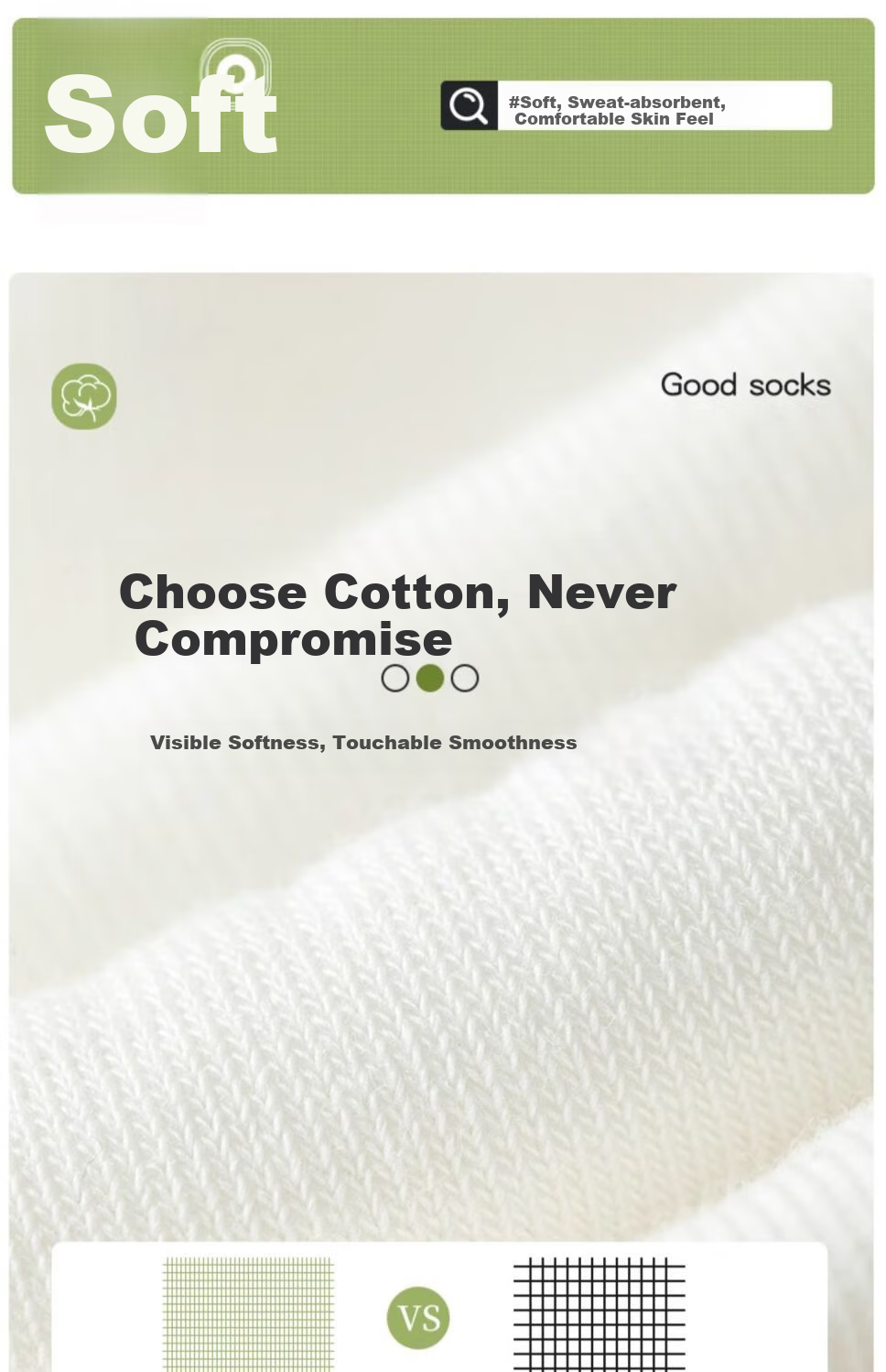 Huili Women's Summer Short Socks, 7A Grade Antibacterial And Odor-Resistant Socks, Breathable Boat Socks, Cotton Socks, Sports Socks for Ladies, 6 Pairs 7