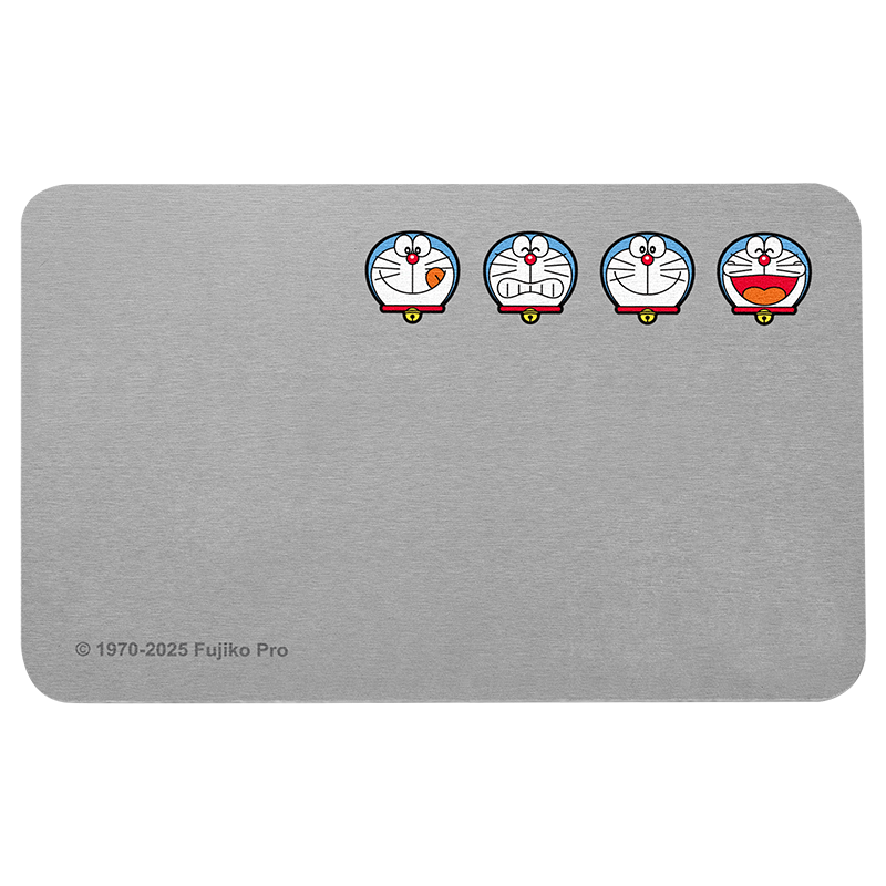 Da Jiang Doraemon Co-Branded Hard Diatom Mud Water-Absorbent Bath Mat Bathroom Door Floor Mat Toilet Mat 39x60cm
