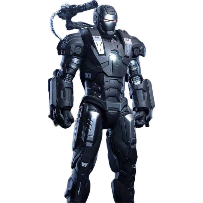 Marvel War Machine MK1 Gift Box Edition Birthday Present, Iron Man Articulated Action Figure Display Model