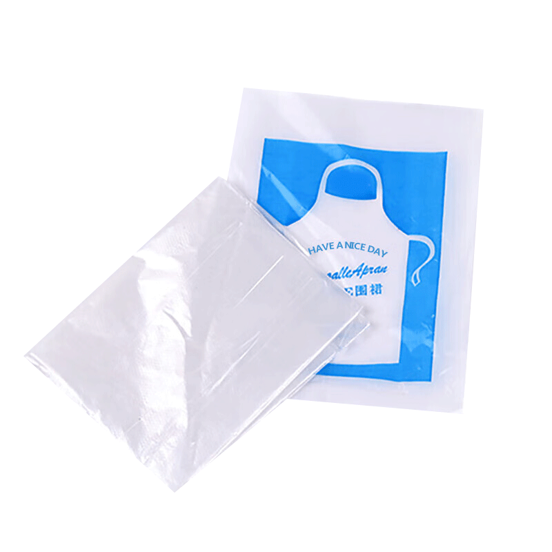 Jiamo Disposable Aprons, Pack of 50, for Hot Pot, Lobster, Kitchen, Restaurant, Barbecue, Waterproof And Oil-Proof Aprons